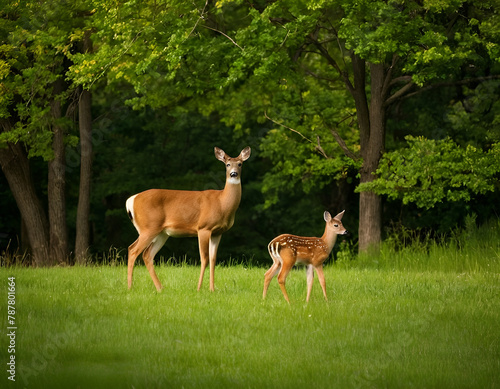 deer in the forest