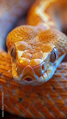 Close Up Portrait of a Snake