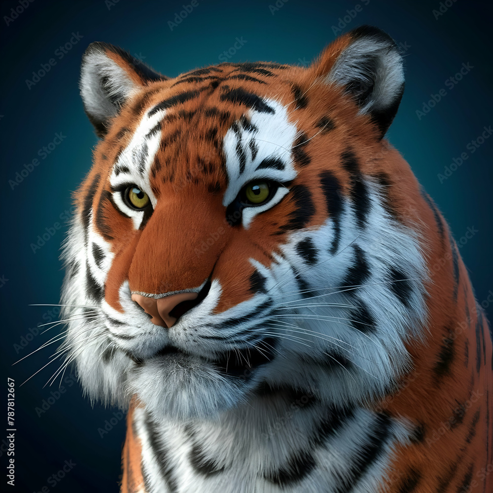 Fototapeta premium portrait of a tiger