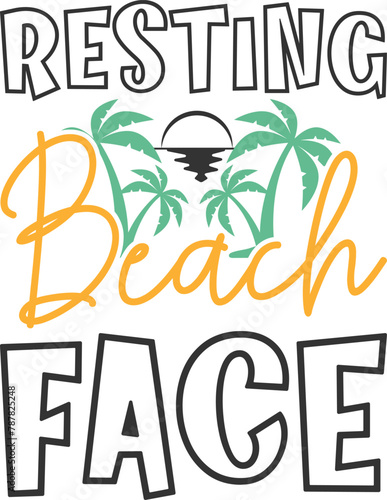 resting beach face summer-t-shirt-design-bundle-beach-shirt-vintage