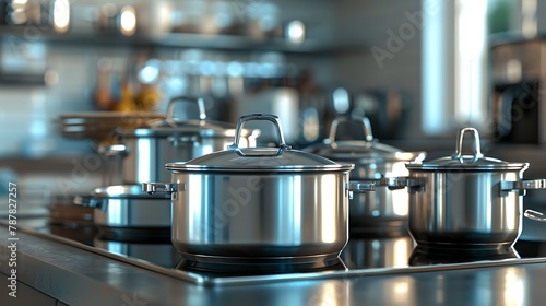 group of pots and pans set in the kitchen © Taylor Swift