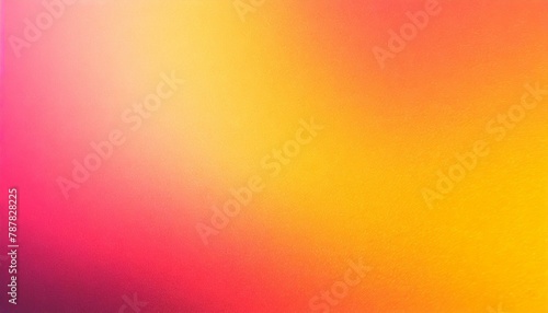 Colorful Nostalgia: Pink, Yellow, and Orange Gradient Noise Texture Abstract