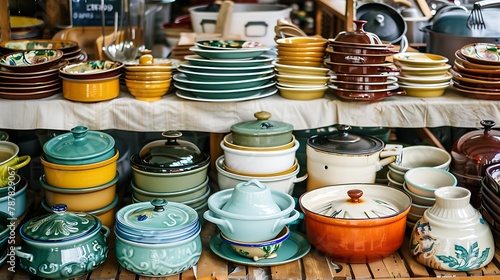 Housewares and cookwares found at local markets and fair photo