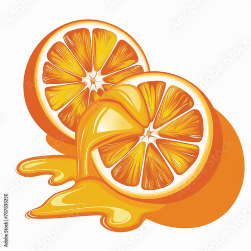 Fresh And Logo Cold Orange Juice