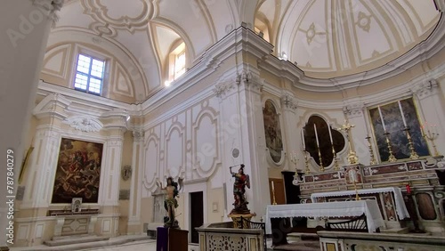 Benevento - Panoramica del lato sinistro della Chiesa di San Domenico photo
