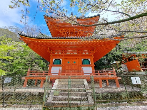 Japanese kimiidera temple of heaven city