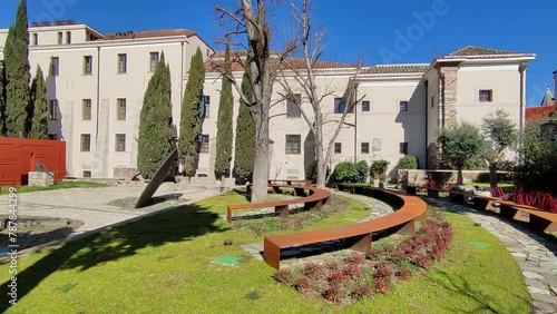 Benevento - Panoramica dell'Hortus Conclusus dal giardino photo