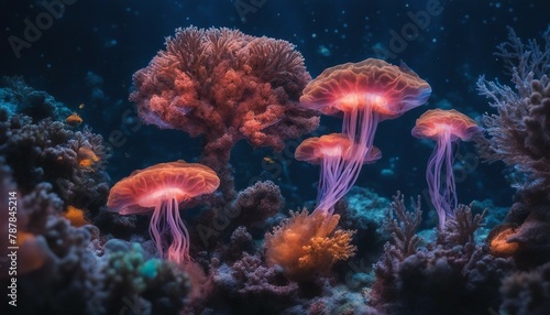 jellyfish in aquarium © Komkrit