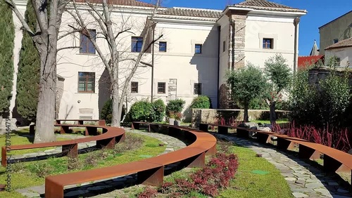 Benevento - Scorcio dell'Hortus Conclusus dal giardino rialzato photo
