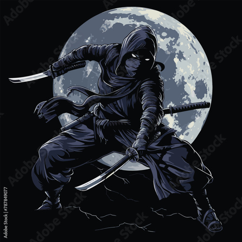 Dangerous Ninja Warrior Moonlit Stealth