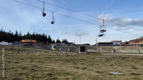 Campitello Matese - Panorama da sotto la Seggiovia Piana Lavarelle photo