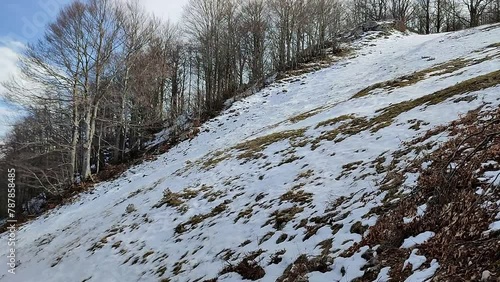 Campitello Matese - Scorcio del tratto finale della pista Del Caprio photo