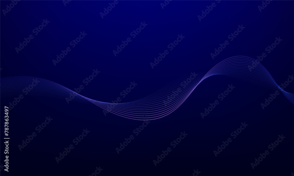 particle wave technology abstract background particle wave technology abstract background