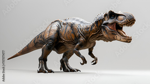 Tyrannosaurus dinosaur 3d render  generative Ai