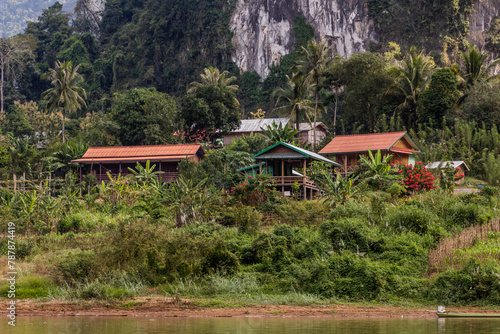 Sopchem village near Nam Ou river  Laos