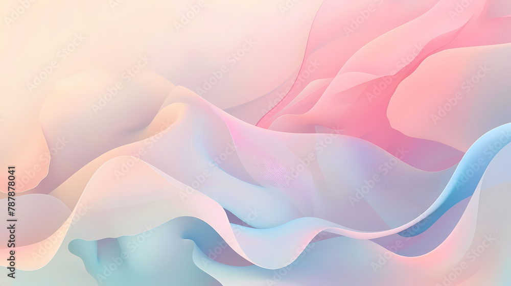 Abstract Background Design With Soft Pastel Colors Abstract Background Design With Soft Pastel Colors