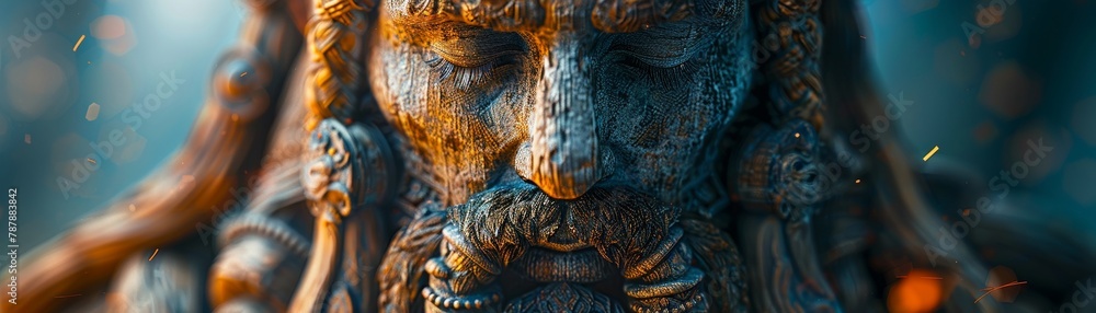 Shamans Totem, spirits anchor, midnight, wooden symbol of ethereal guides, close up connection, nights guide, ancestral spirits Shamans Totem, spirits anchor, midnight, wooden symbol of ethereal guides, close up connection, nights guide, ancestral spirits