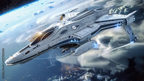 Interstellar Travel Technology Imagine and design futuristic spacecraft capable of interstellar travel Explore concepts such as warp drives, wormholes, and generation ships, and speculate on how human