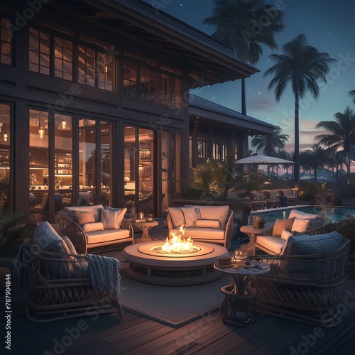 Indulge in the Ultimate Luxury with a Private Patio Retreat