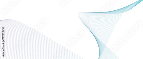 Vector colorful abstract wave element for design and digital frequency track equalizer.
