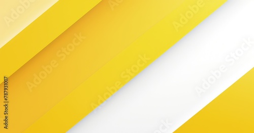 bold geometric yellow and white design background