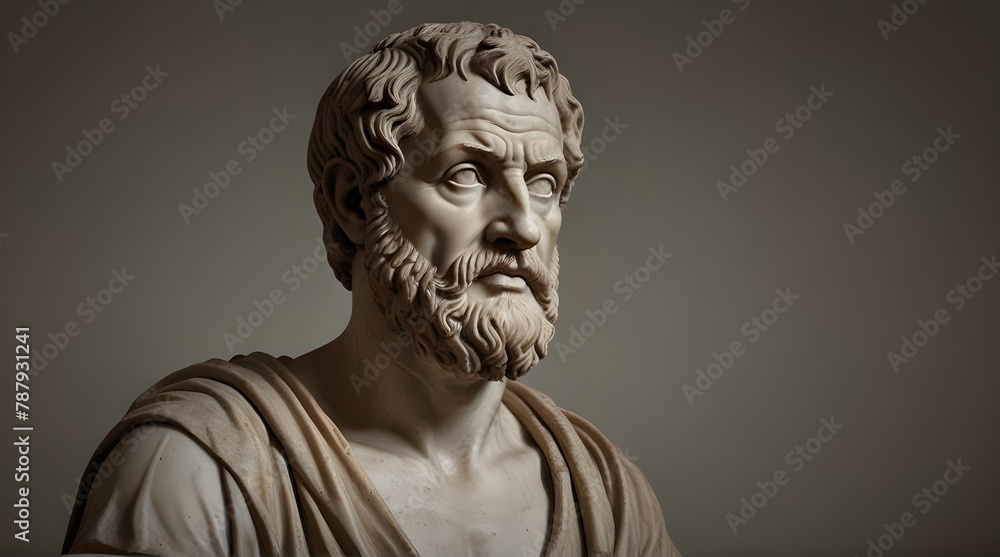 Aristotle Depiction with Blank Background for Custom Text.generative.ai Aristotle Depiction with Blank Background for Custom Text.generative.ai