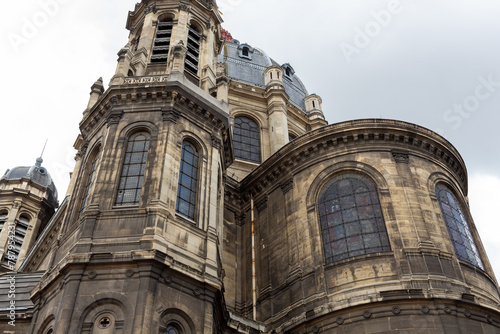 exterior view of a church