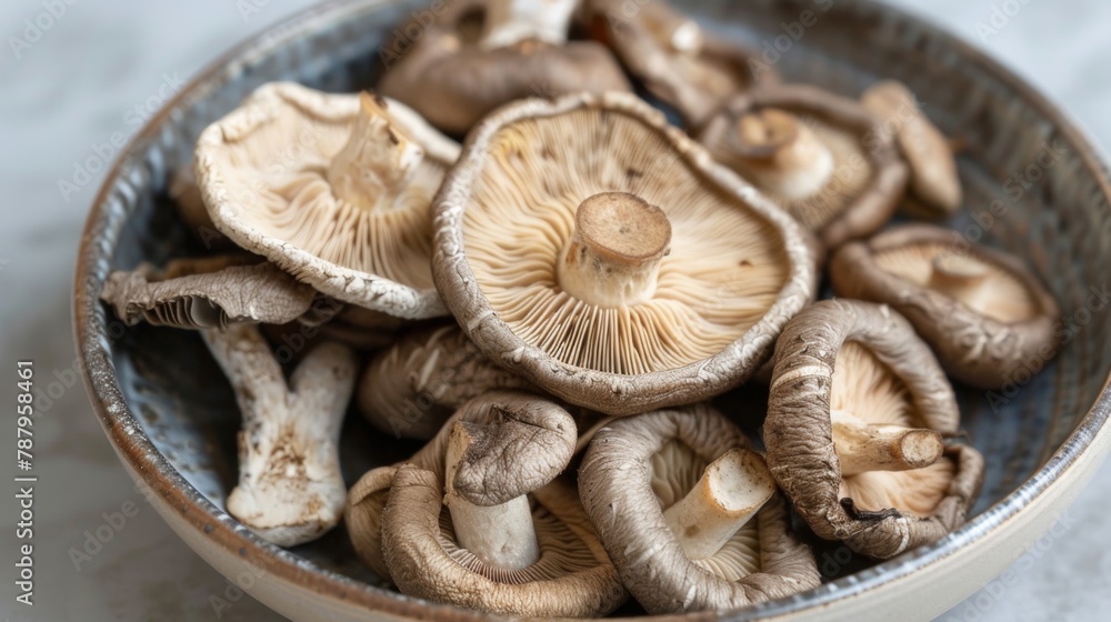 Dried flower mushroom, Dried shiitake mushrooms, food drying Dried flower mushroom, Dried shiitake mushrooms, food drying