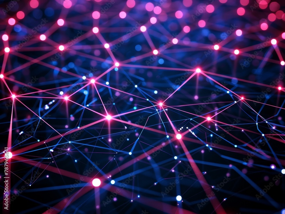 Dynamic cloud network topology, nodes connected, high speed data transfers symbolize robust connectivity Dynamic cloud network topology, nodes connected, high speed data transfers symbolize robust connectivity