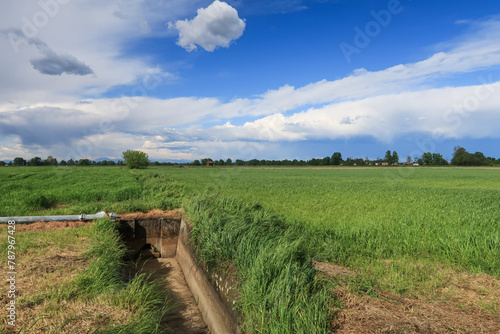 Po Valley Italy Europe landscape nature naturalistic