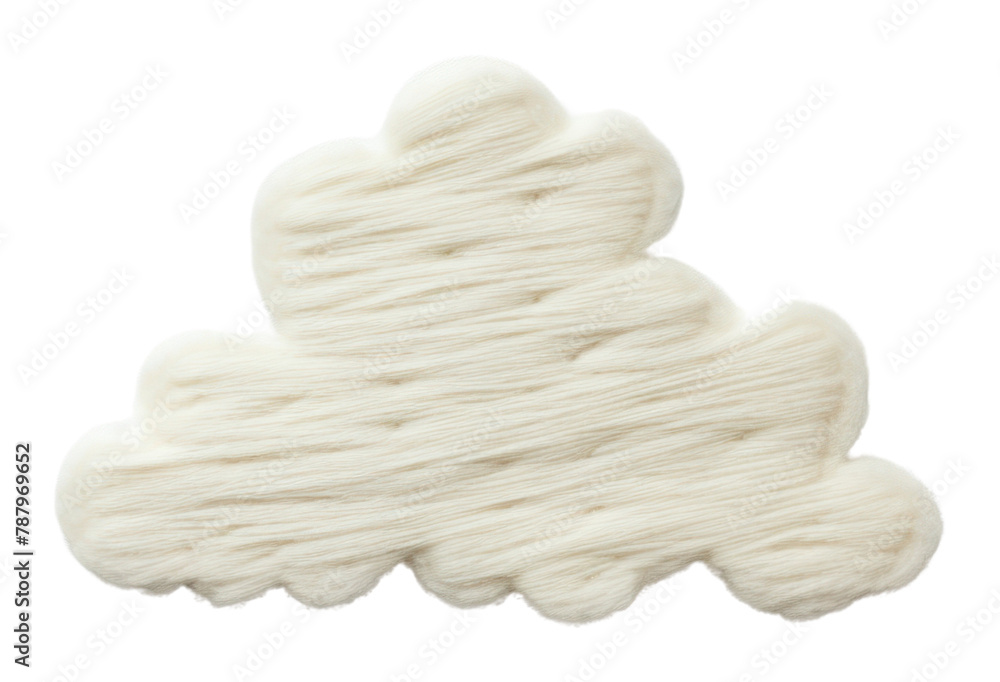 PNG White cloud wool creativity - obrazy, fototapety, plakaty 