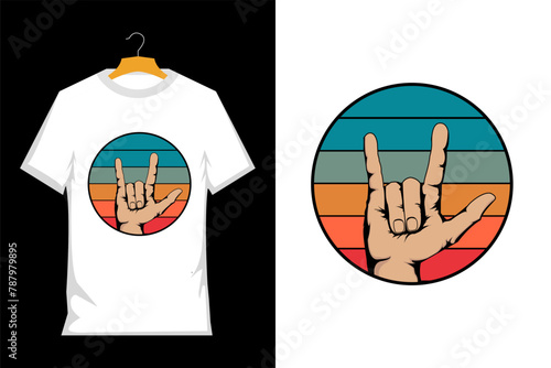 Metallica Retro Vintage T Shirt Design