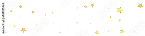 Magic stars vector overlay.  Gold stars scattered