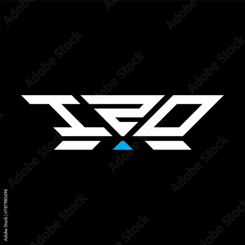 IZO letter logo vector design, IZO simple and modern logo. IZO luxurious alphabet design