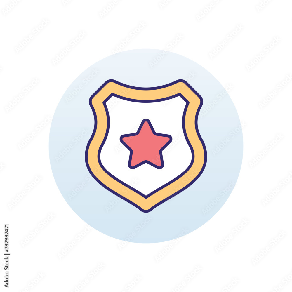 Protection Shield vector icon