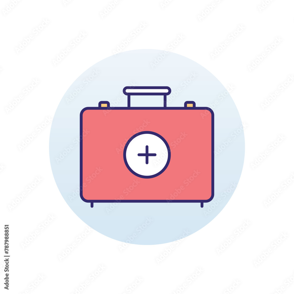 First Aid Kit vector icon First Aid Kit vector icon