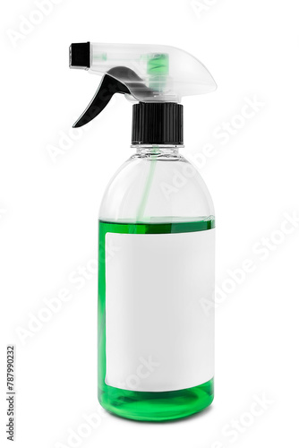 Cleanser bottle isolated