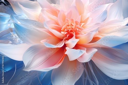 white translucent flower on black background close up hd background wallpaper banner nature 