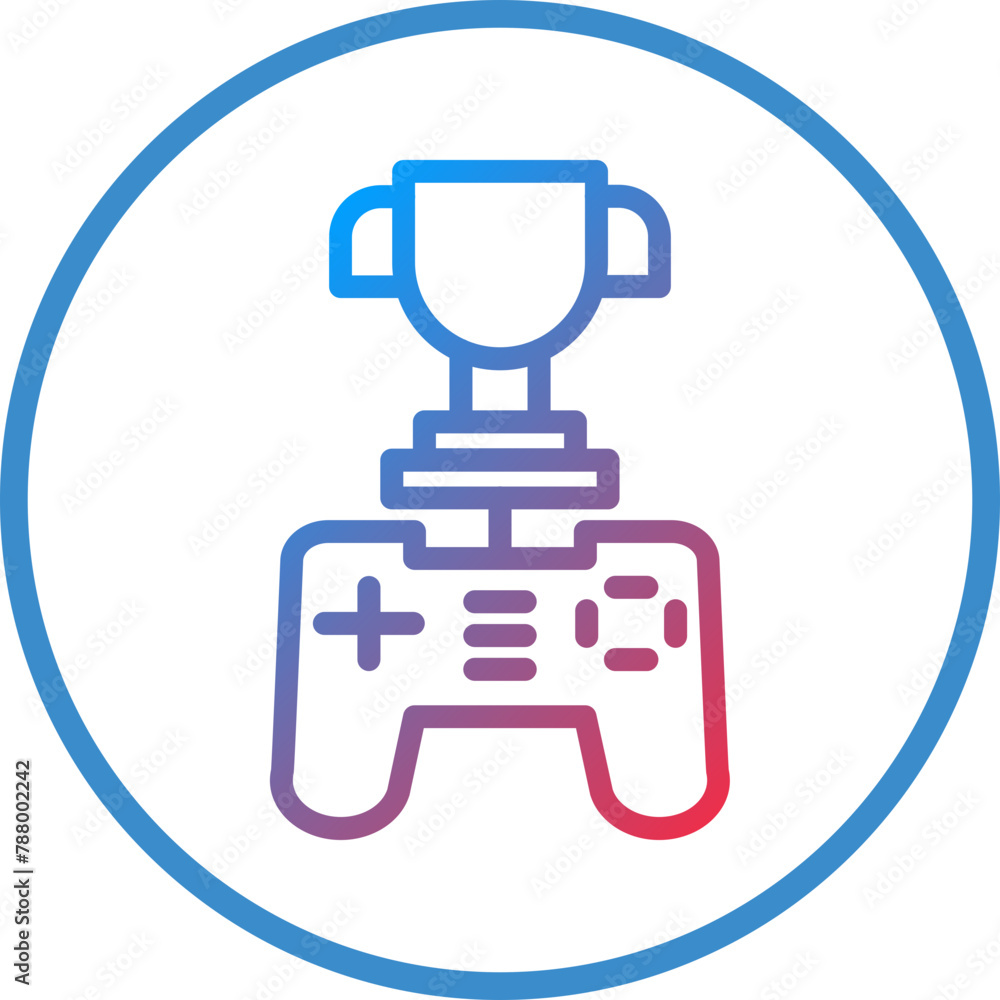 Vector Design Game Tournament Icon Style Vector Design Game Tournament Icon Style