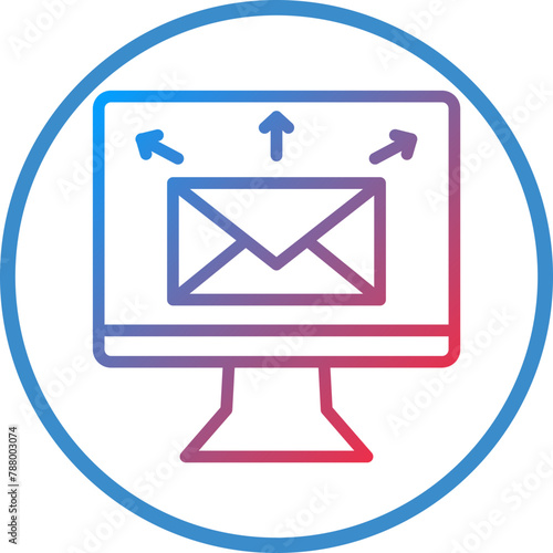 Vector Design Mass Mailing Icon Style