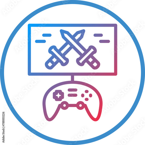 Vector Design Battle Royale Icon Style