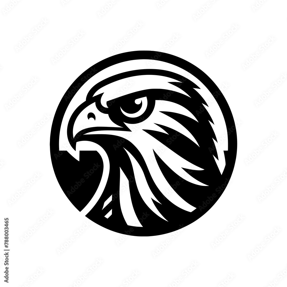 Obraz premium eagle head logo design.eps