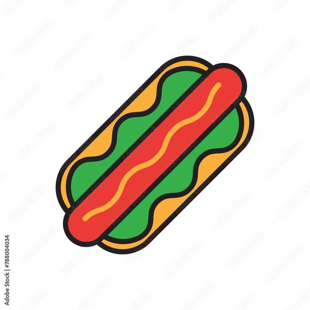 Fast Food Illustration Fast Food Illustration