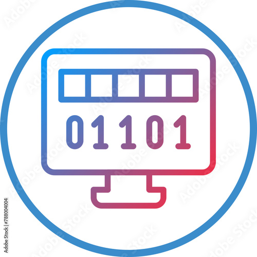 Vector Design Byte Icon Style