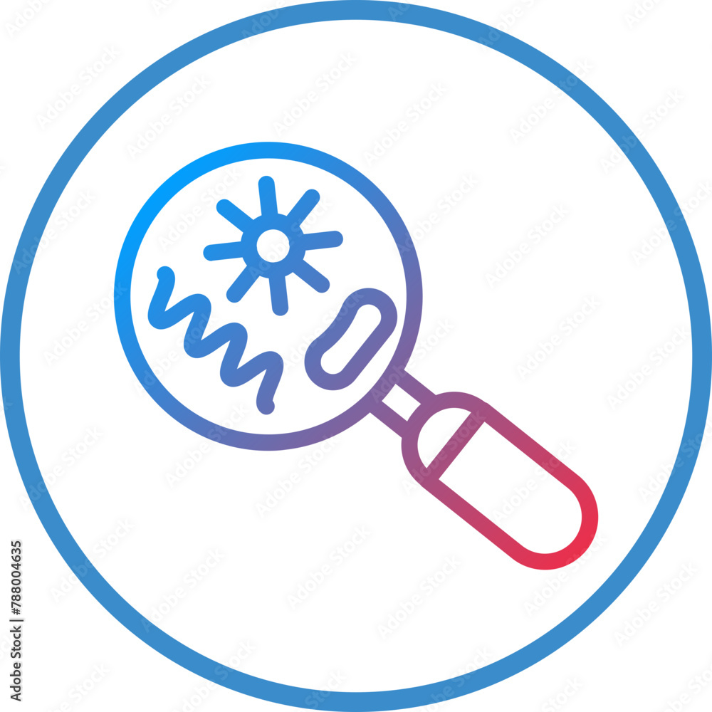 Vector Design Microorganism Icon Style Vector Design Microorganism Icon Style