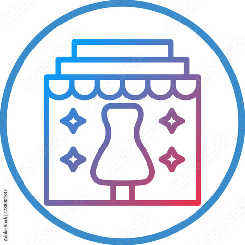 Vector Design Window Display Icon Style