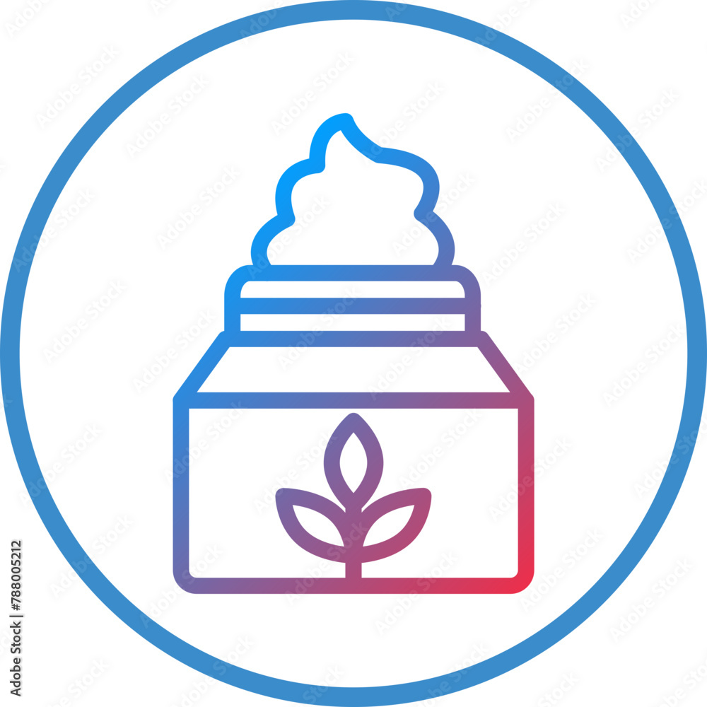 Vector Design Cbd Cream Icon Style Vector Design Cbd Cream Icon Style