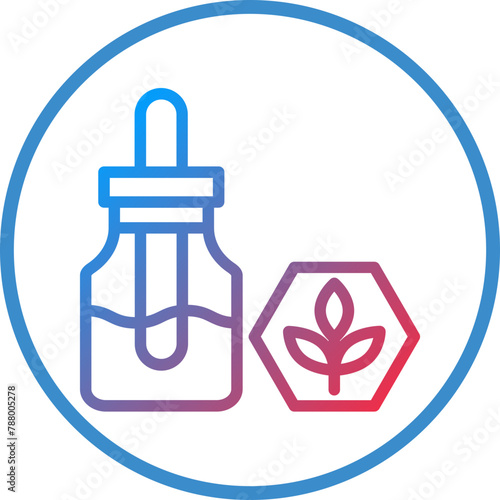 Vector Design Cbd Oil Icon Style