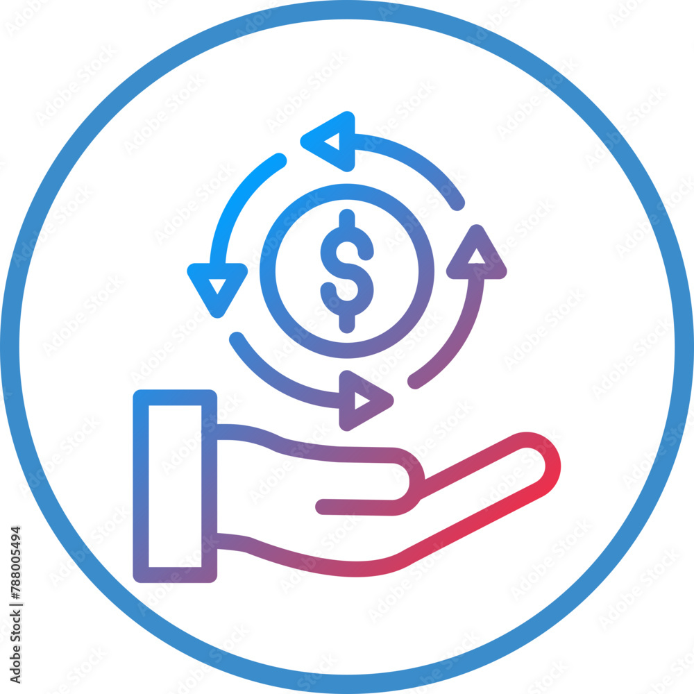 Vector Design Money Back Guarantee Icon Style Vector Design Money Back Guarantee Icon Style