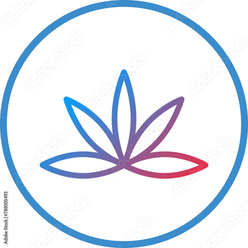 Vector Design Marijuana Icon Style